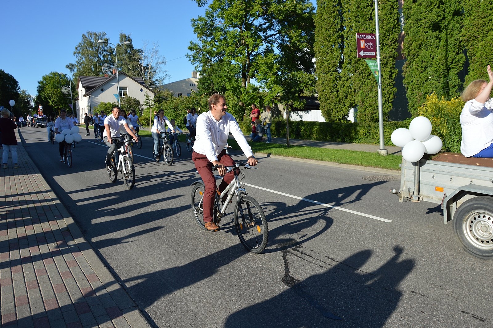 Limbažu pilsētas svētku gājiens 31.07.2020. Foto: Aija Kamala