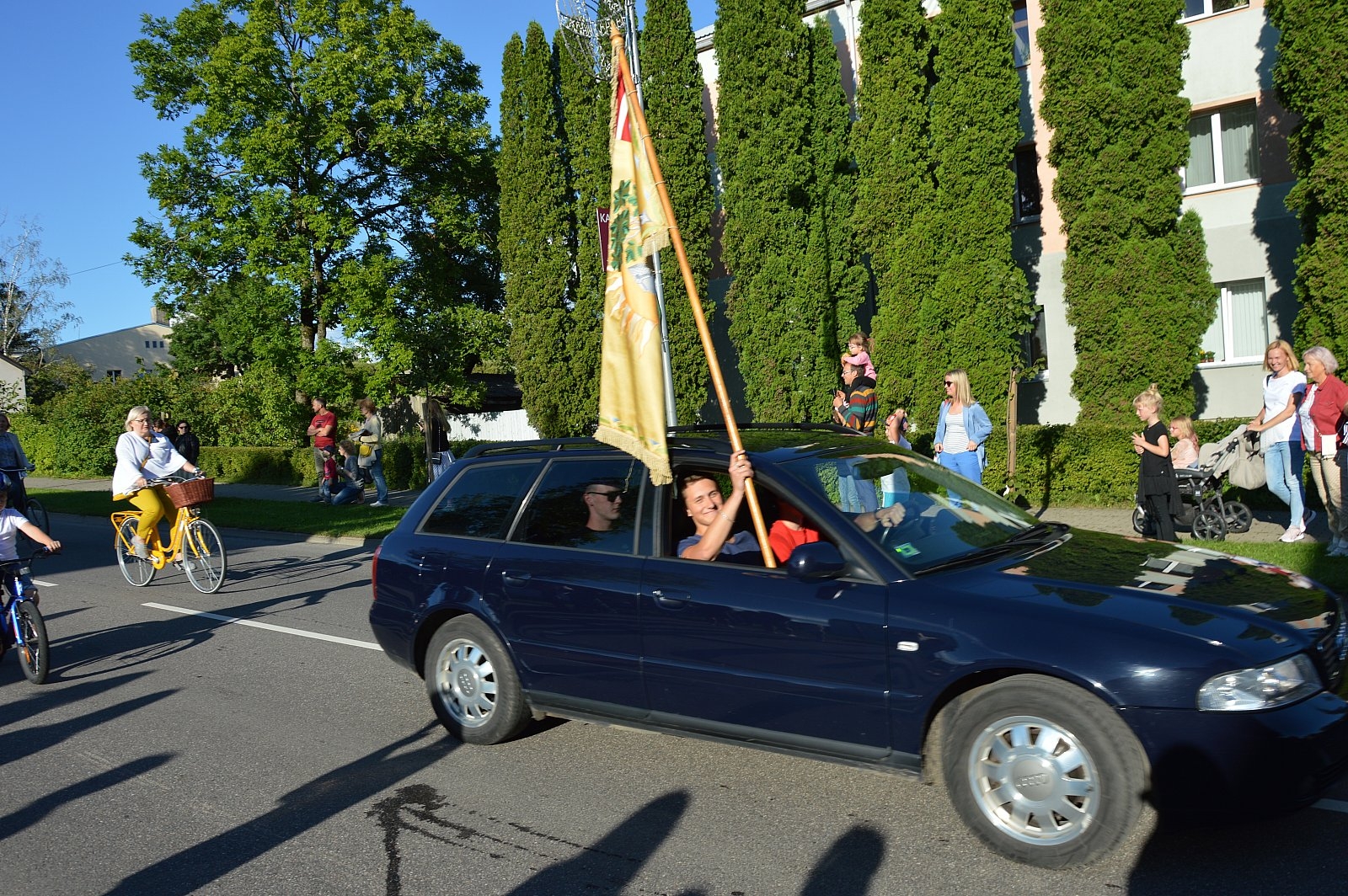 Limbažu pilsētas svētku gājiens 31.07.2020. Foto: Aija Kamala