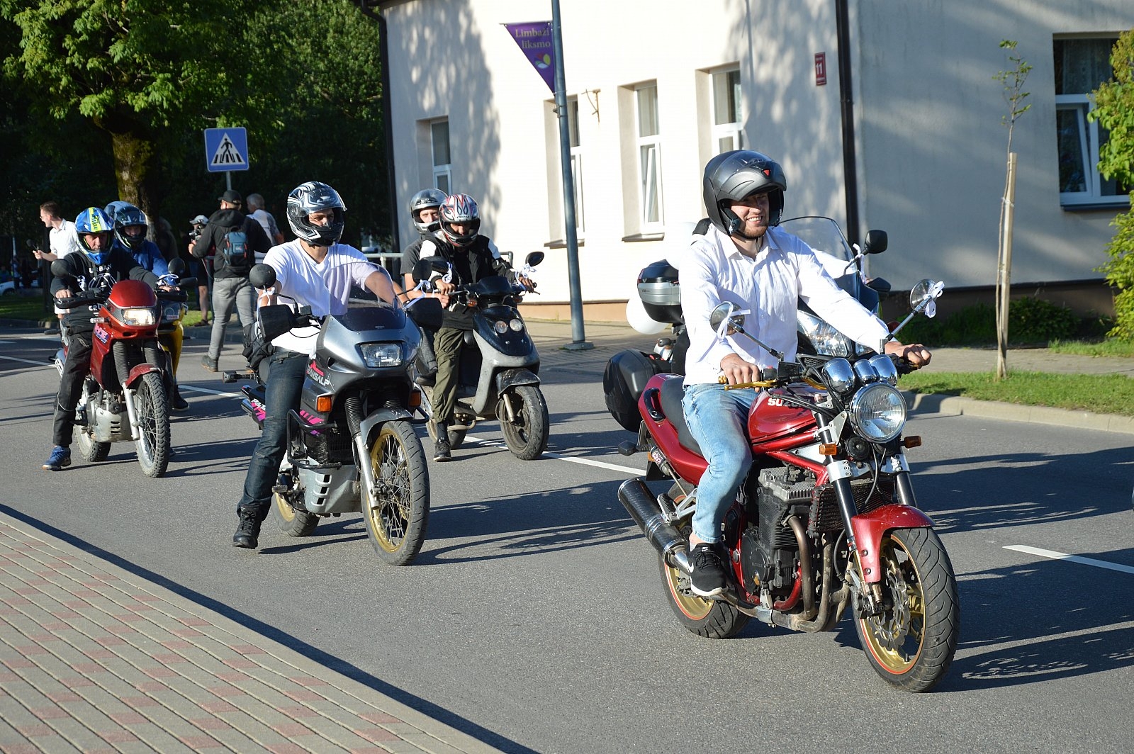 Limbažu pilsētas svētku gājiens 31.07.2020. Foto: Aija Kamala