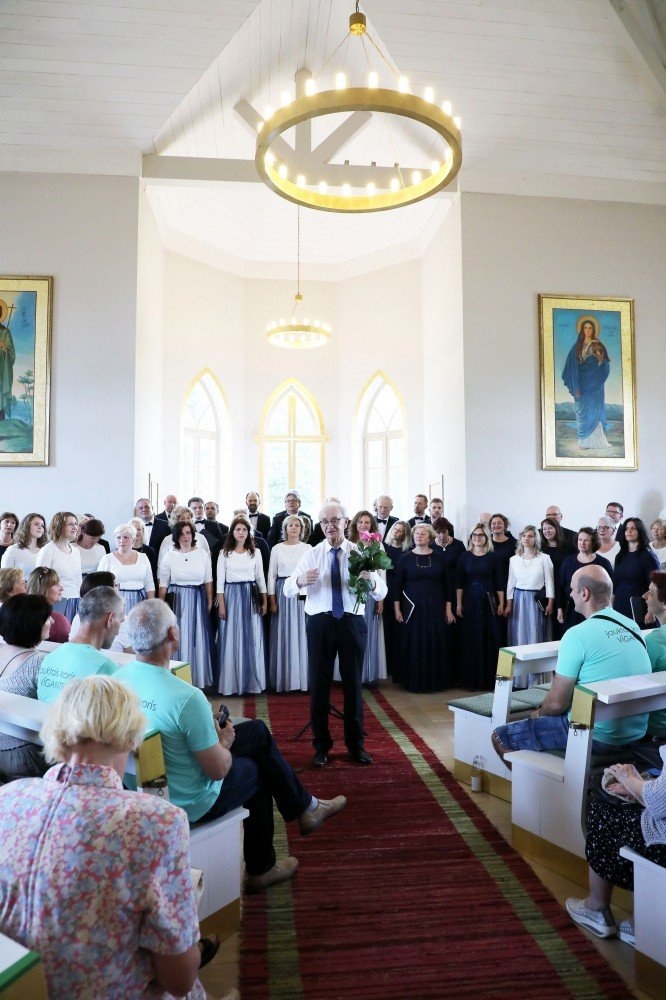 Emiļa Melngaiļa 145. gadu jubilejai veltītie mūzikas svētki (Foto: Evija Trifanova)