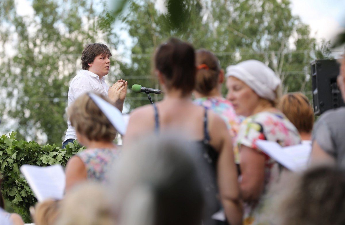 Emiļa Melngaiļa 145. gadu jubilejai veltītie mūzikas svētki (Foto: Evija Trifanova)