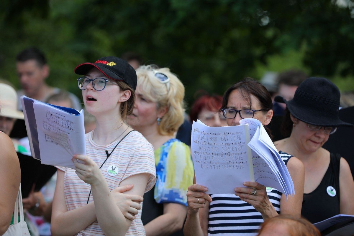 Emiļa Melngaiļa 145. gadu jubilejai veltītie mūzikas svētki (Foto: Evija Trifanova)