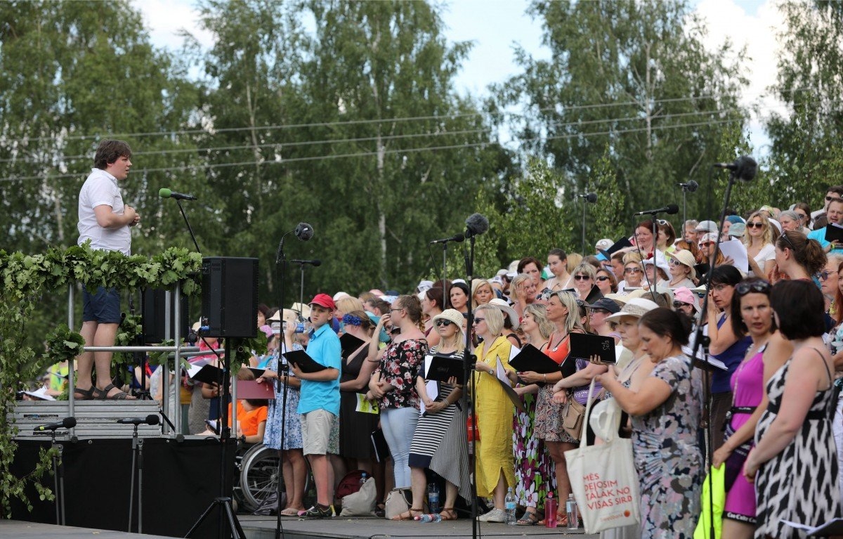 Emiļa Melngaiļa 145. gadu jubilejai veltītie mūzikas svētki (Foto: Evija Trifanova)