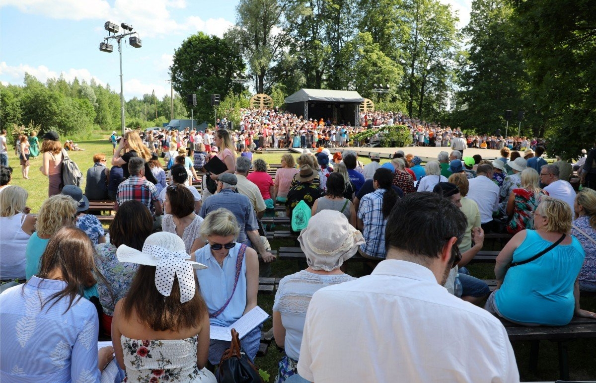 Emiļa Melngaiļa 145. gadu jubilejai veltītie mūzikas svētki (Foto: Evija Trifanova)