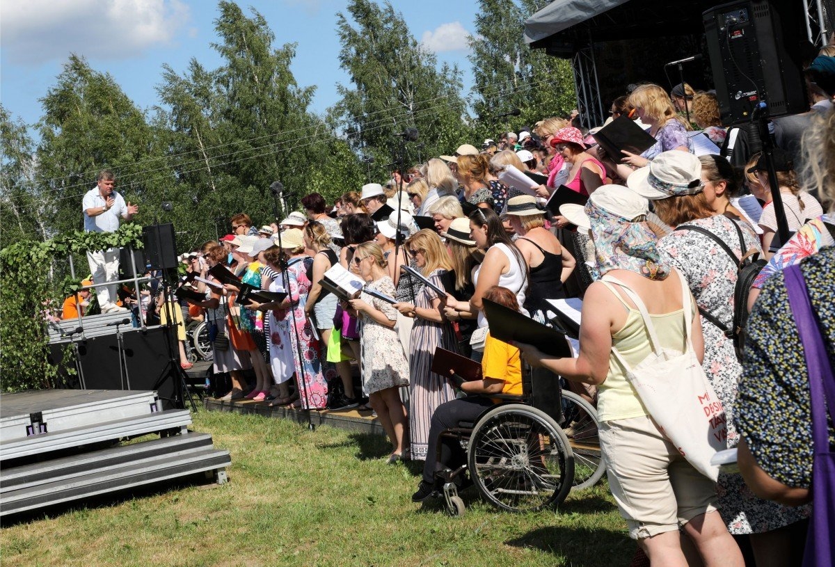 Emiļa Melngaiļa 145. gadu jubilejai veltītie mūzikas svētki (Foto: Evija Trifanova)