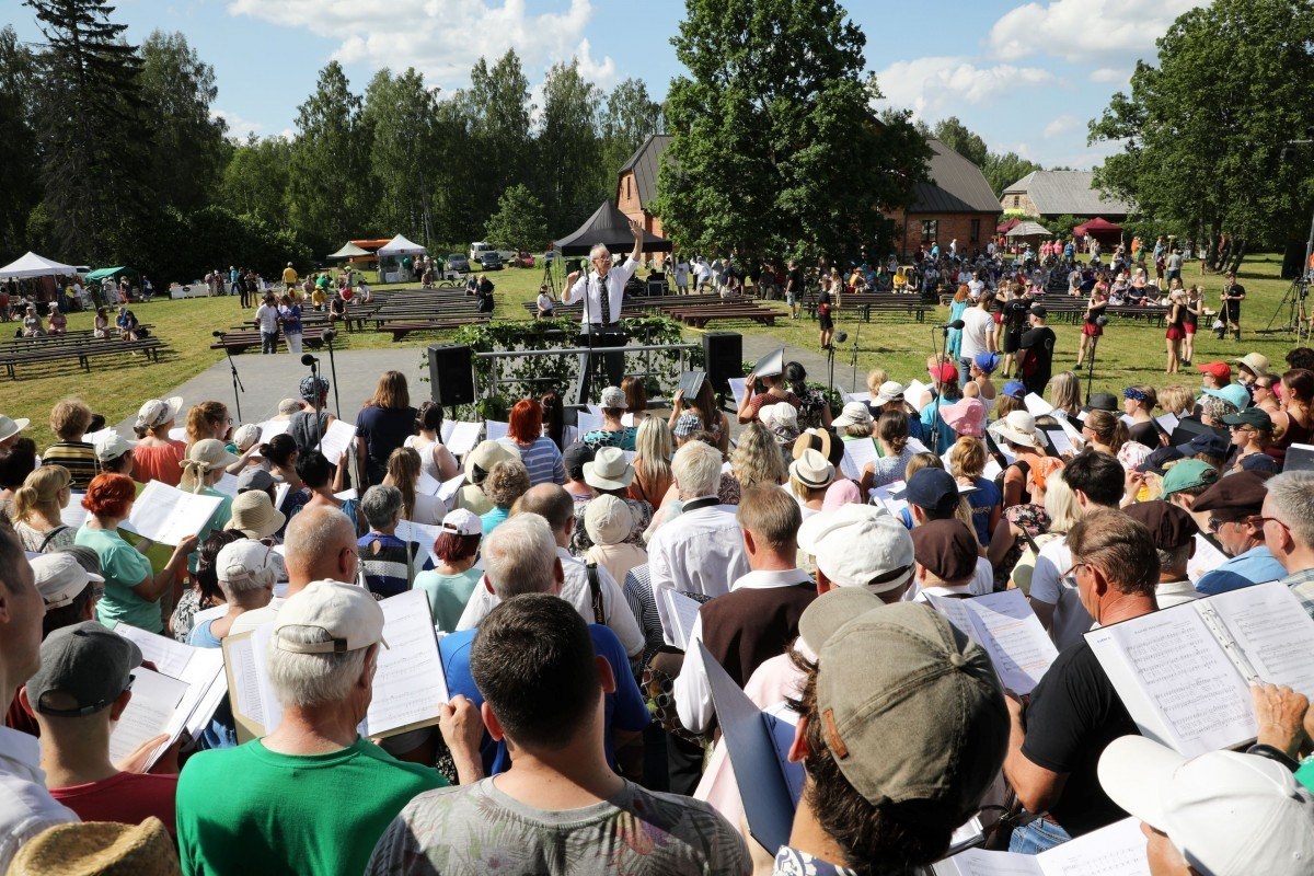 Emiļa Melngaiļa 145. gadu jubilejai veltītie mūzikas svētki (Foto: Evija Trifanova)