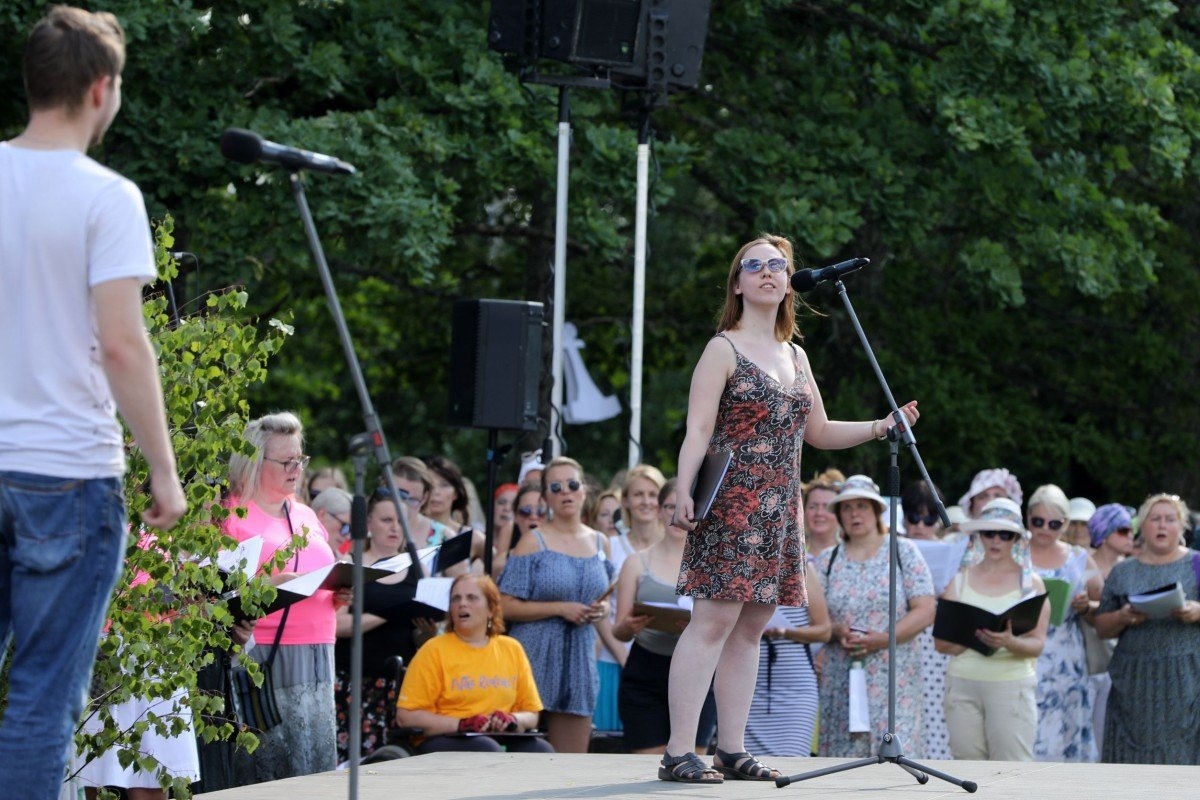 Emiļa Melngaiļa 145. gadu jubilejai veltītie mūzikas svētki (Foto: Evija Trifanova)