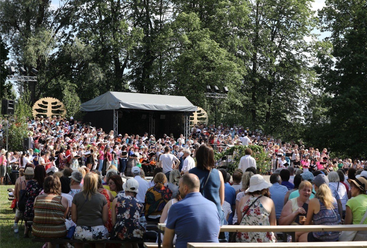 Emiļa Melngaiļa 145. gadu jubilejai veltītie mūzikas svētki (Foto: Evija Trifanova)