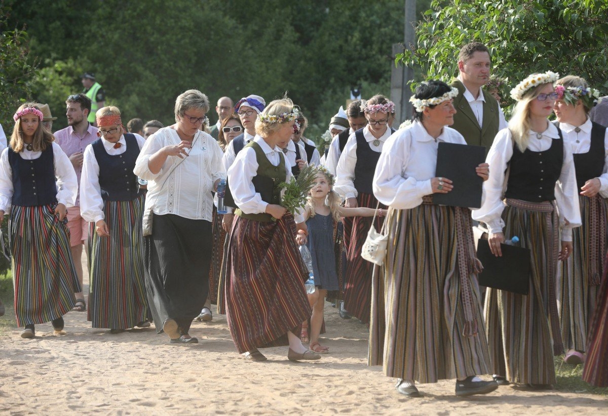 Emiļa Melngaiļa 145. gadu jubilejai veltītie mūzikas svētki (Foto: Evija Trifanova)