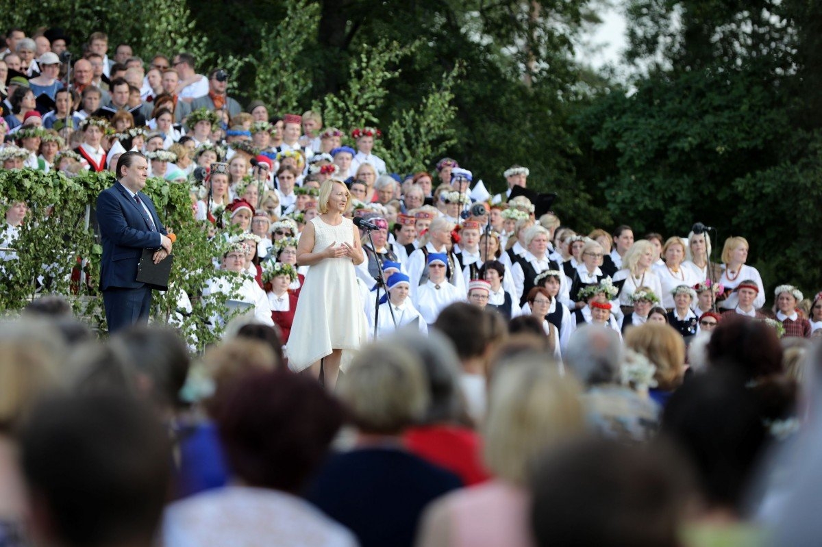 Emiļa Melngaiļa 145. gadu jubilejai veltītie mūzikas svētki (Foto: Evija Trifanova)
