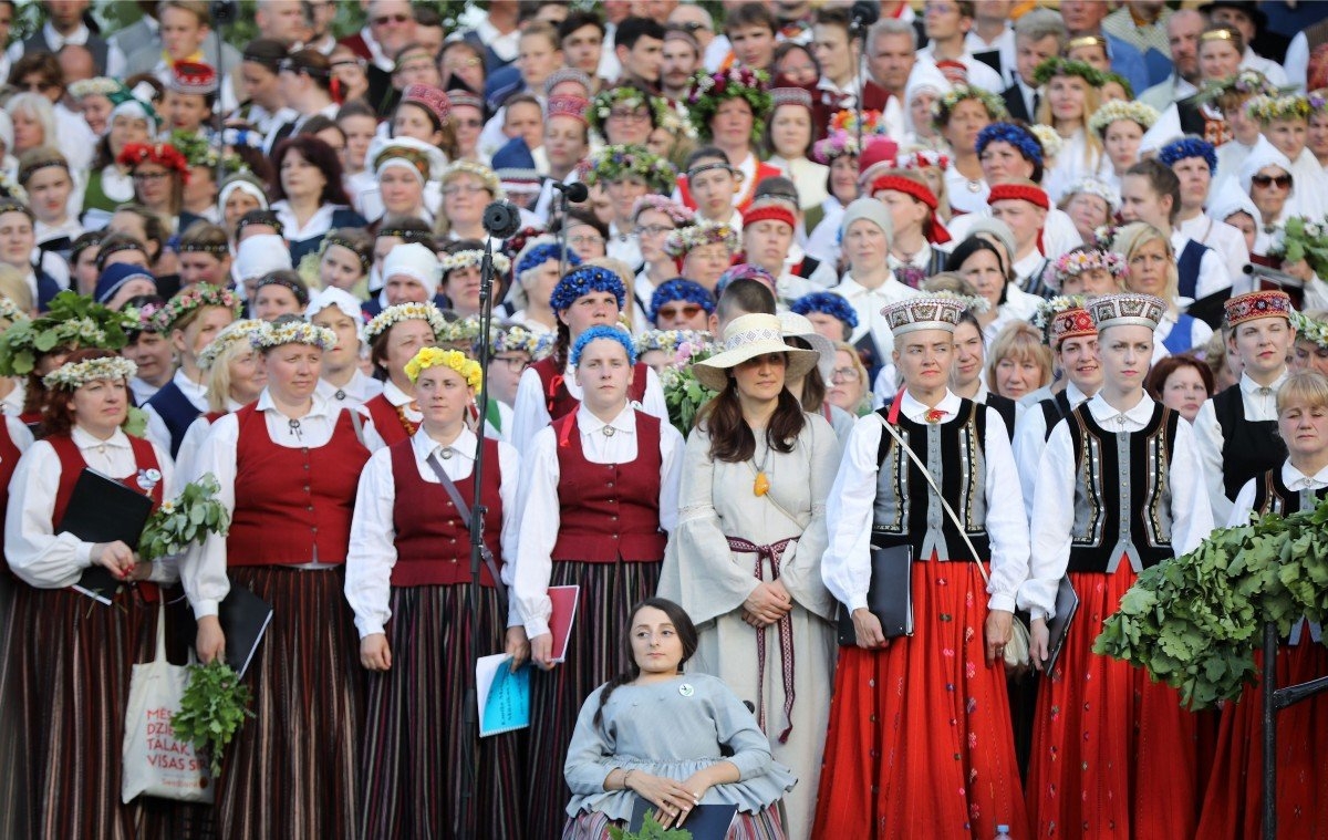 Emiļa Melngaiļa 145. gadu jubilejai veltītie mūzikas svētki (Foto: Evija Trifanova)