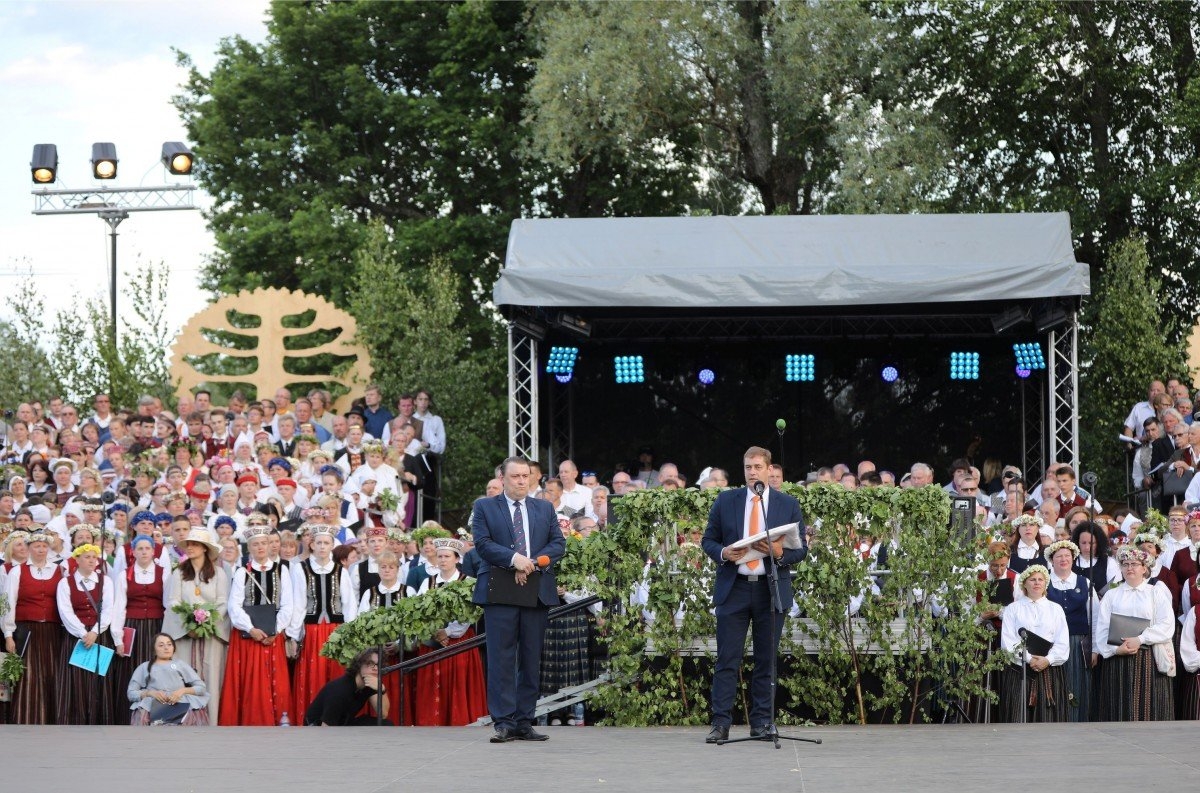 Emiļa Melngaiļa 145. gadu jubilejai veltītie mūzikas svētki (Foto: Evija Trifanova)