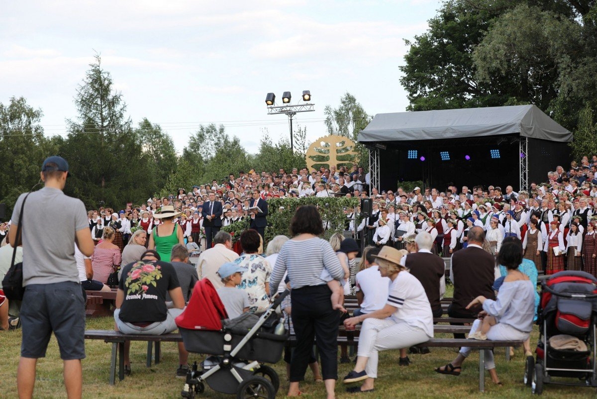 Emiļa Melngaiļa 145. gadu jubilejai veltītie mūzikas svētki (Foto: Evija Trifanova)