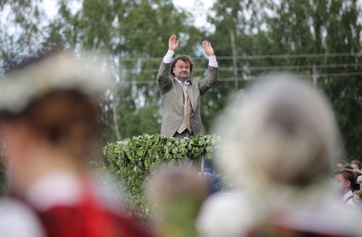 Emiļa Melngaiļa 145. gadu jubilejai veltītie mūzikas svētki (Foto: Evija Trifanova)