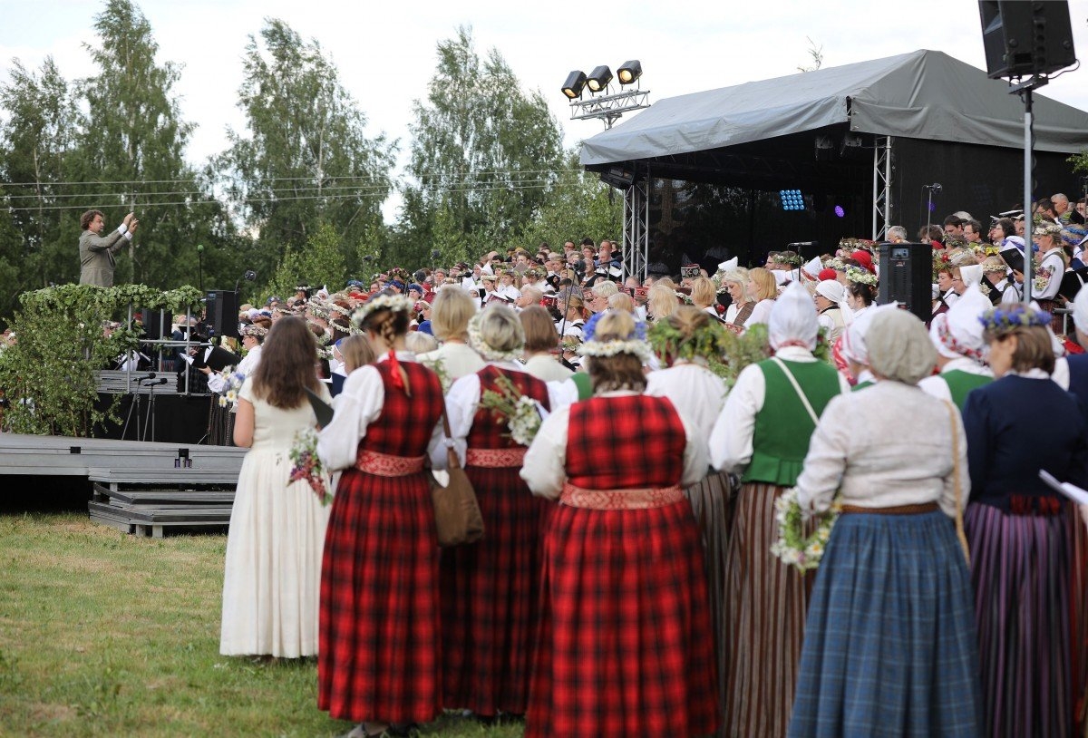 Emiļa Melngaiļa 145. gadu jubilejai veltītie mūzikas svētki (Foto: Evija Trifanova)