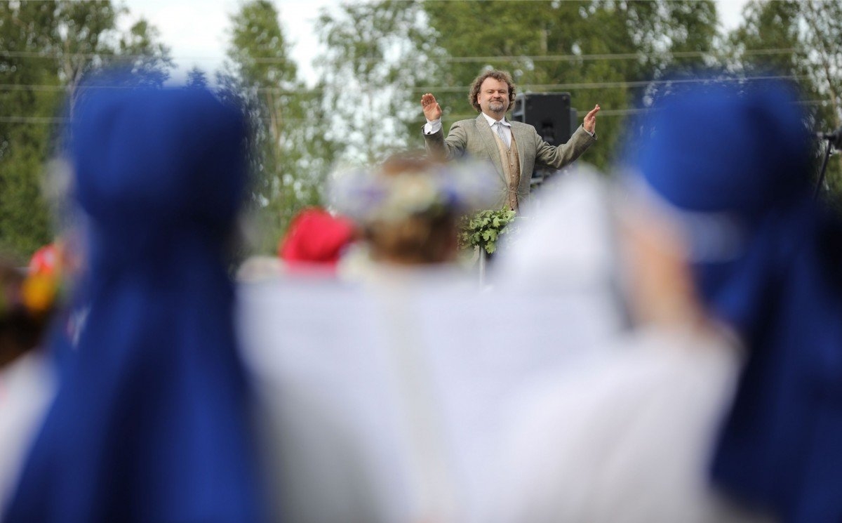 Emiļa Melngaiļa 145. gadu jubilejai veltītie mūzikas svētki (Foto: Evija Trifanova)