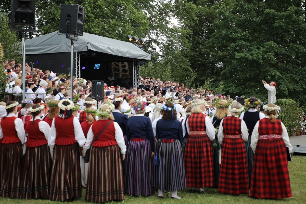 Emiļa Melngaiļa 145. gadu jubilejai veltītie mūzikas svētki (Foto: Evija Trifanova)