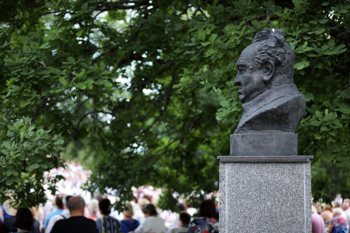 Emiļa Melngaiļa 145. gadu jubilejai veltītie mūzikas svētki (Foto: Evija Trifanova)