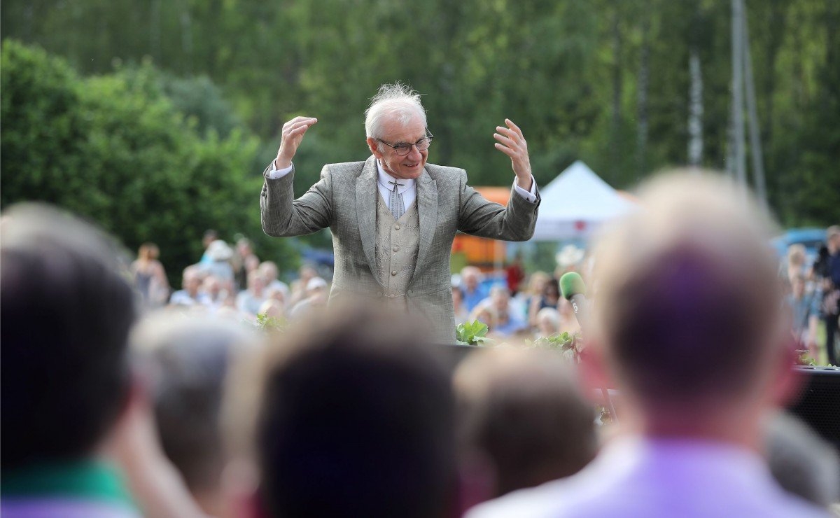 Emiļa Melngaiļa 145. gadu jubilejai veltītie mūzikas svētki (Foto: Evija Trifanova)