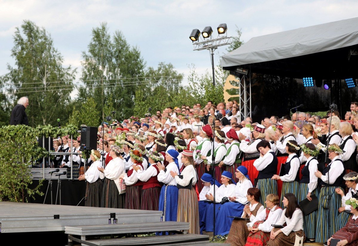 Emiļa Melngaiļa 145. gadu jubilejai veltītie mūzikas svētki (Foto: Evija Trifanova)