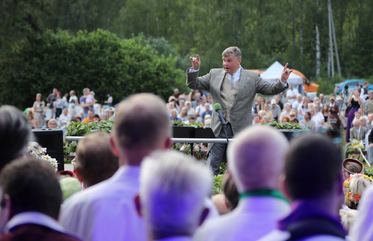 Emiļa Melngaiļa 145. gadu jubilejai veltītie mūzikas svētki (Foto: Evija Trifanova)