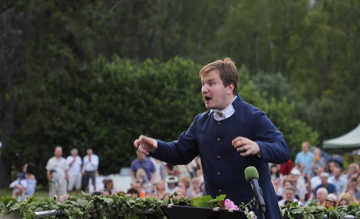 Emiļa Melngaiļa 145. gadu jubilejai veltītie mūzikas svētki (Foto: Evija Trifanova)