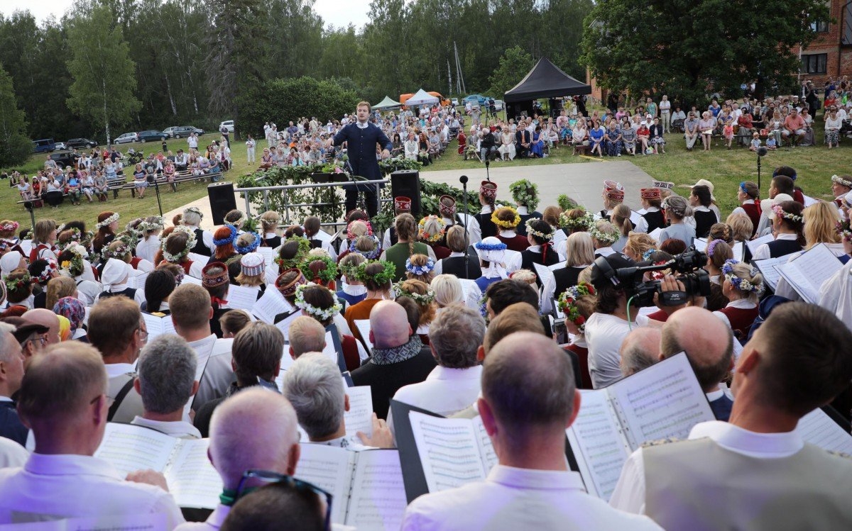 Emiļa Melngaiļa 145. gadu jubilejai veltītie mūzikas svētki (Foto: Evija Trifanova)