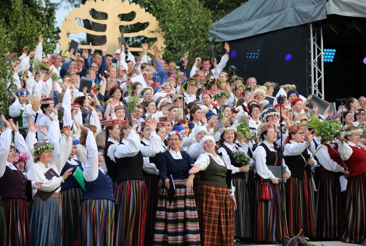 Emiļa Melngaiļa 145. gadu jubilejai veltītie mūzikas svētki (Foto: Evija Trifanova)