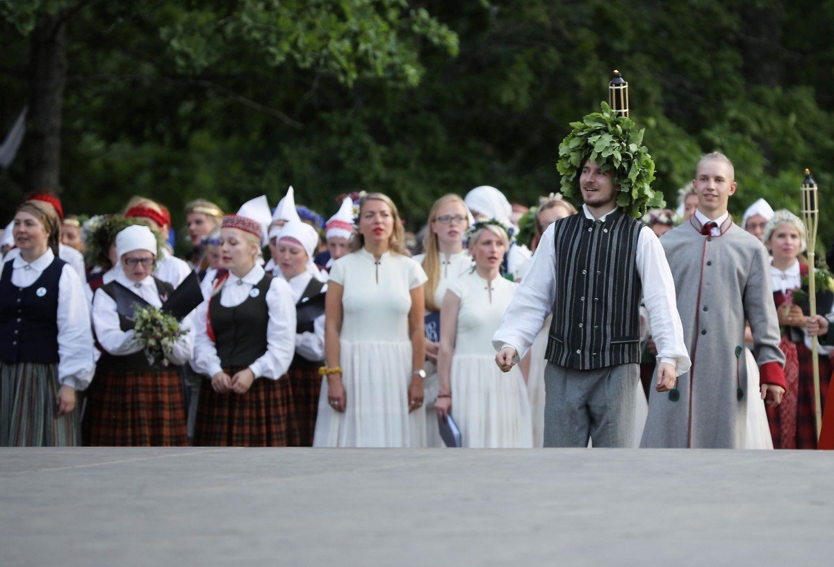 Emiļa Melngaiļa 145. gadu jubilejai veltītie mūzikas svētki (Foto: Evija Trifanova)