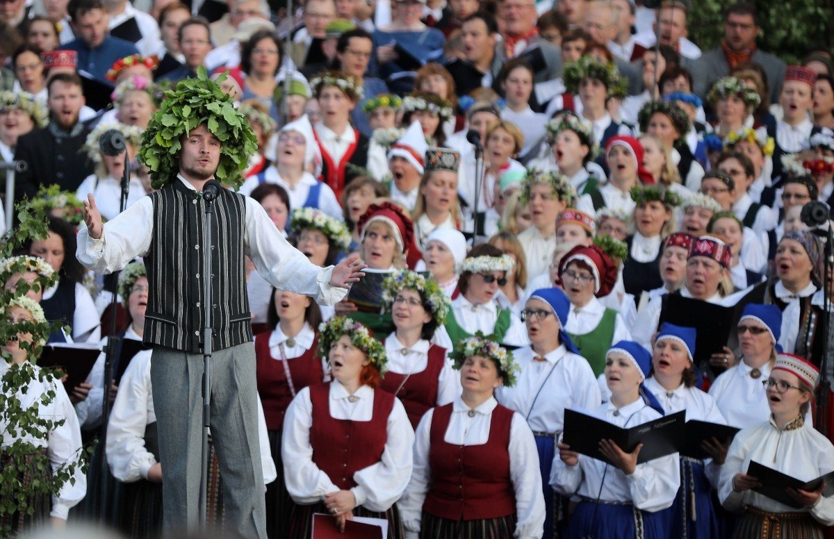 Emiļa Melngaiļa 145. gadu jubilejai veltītie mūzikas svētki (Foto: Evija Trifanova)