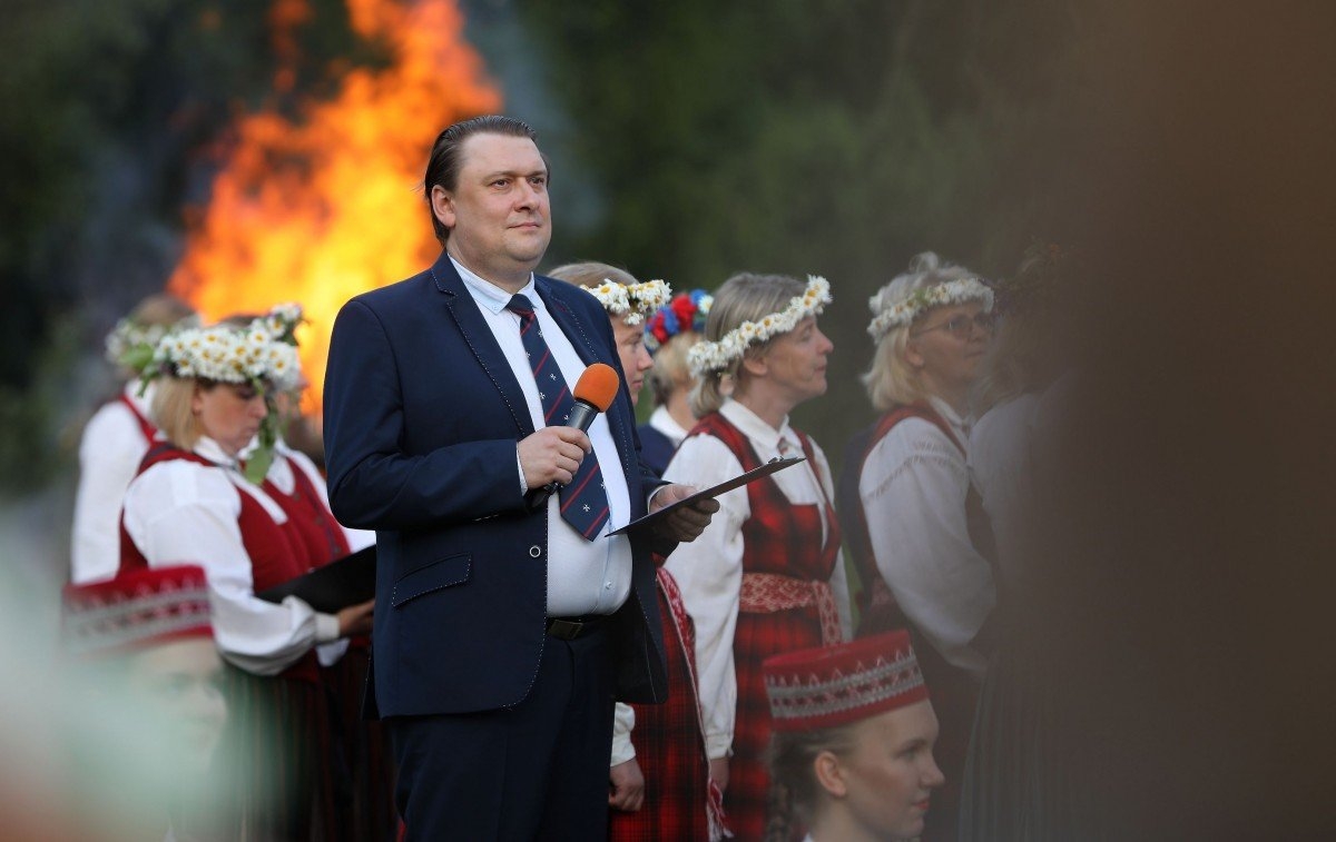 Emiļa Melngaiļa 145. gadu jubilejai veltītie mūzikas svētki (Foto: Evija Trifanova)