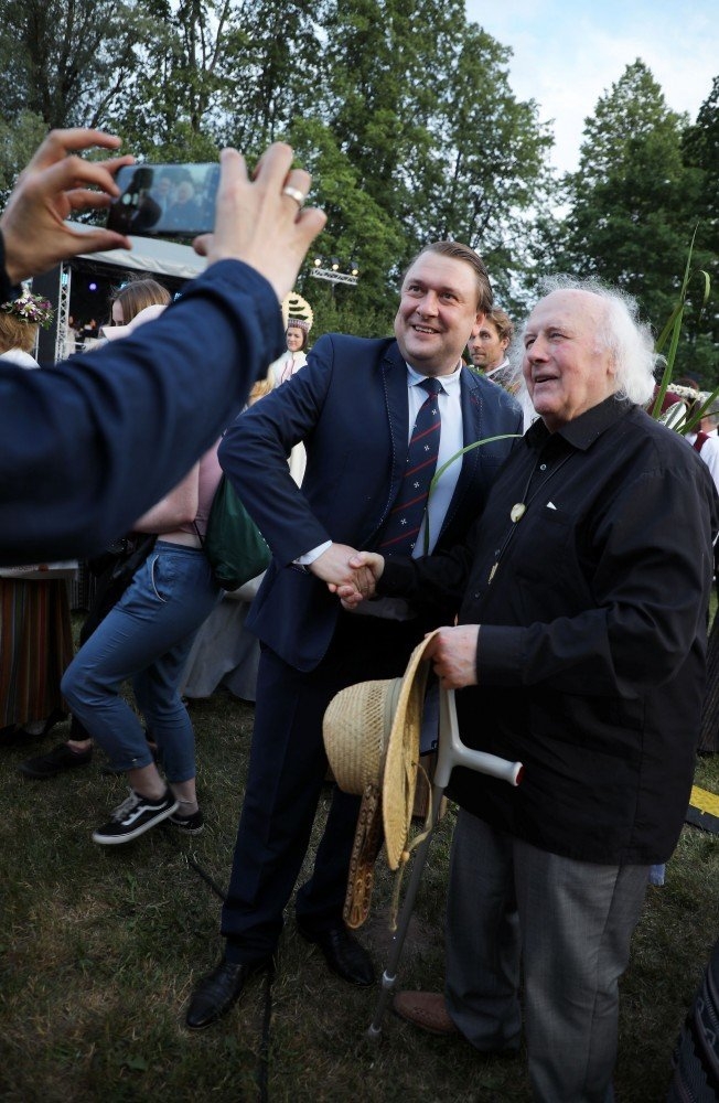 Emiļa Melngaiļa 145. gadu jubilejai veltītie mūzikas svētki (Foto: Evija Trifanova)
