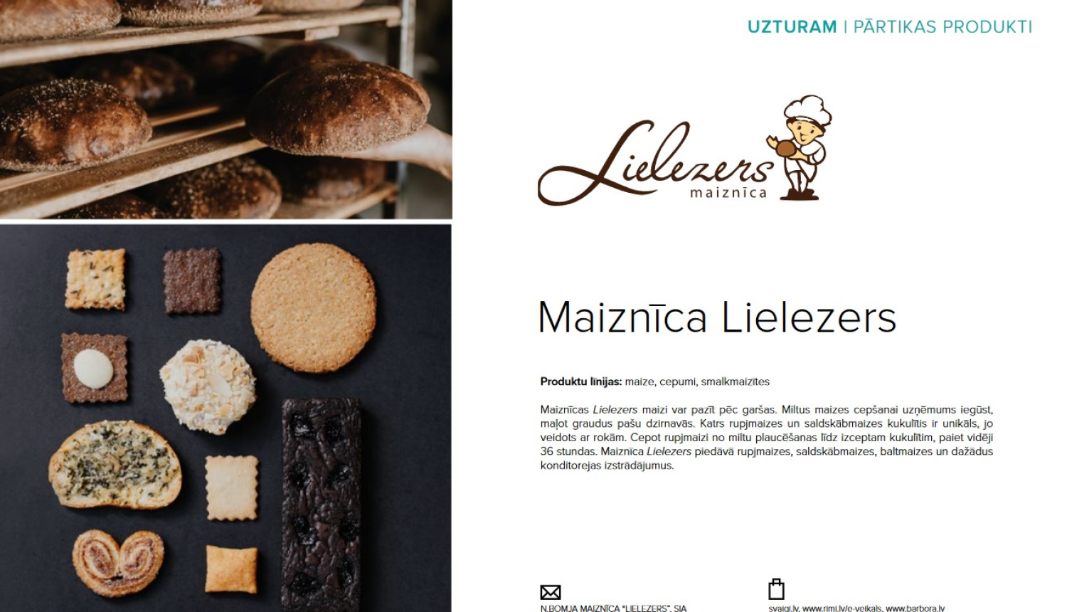 Iepazīsti Latvijas un Limbažu novada izcilos produktus LIAA veidotajā katalogā