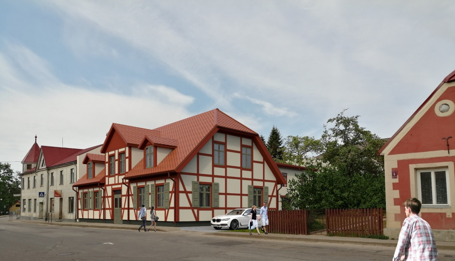 Limbažu novada pašvaldība noslēgusi līgumu par Sociālo pakalpojumu centra būvniecību