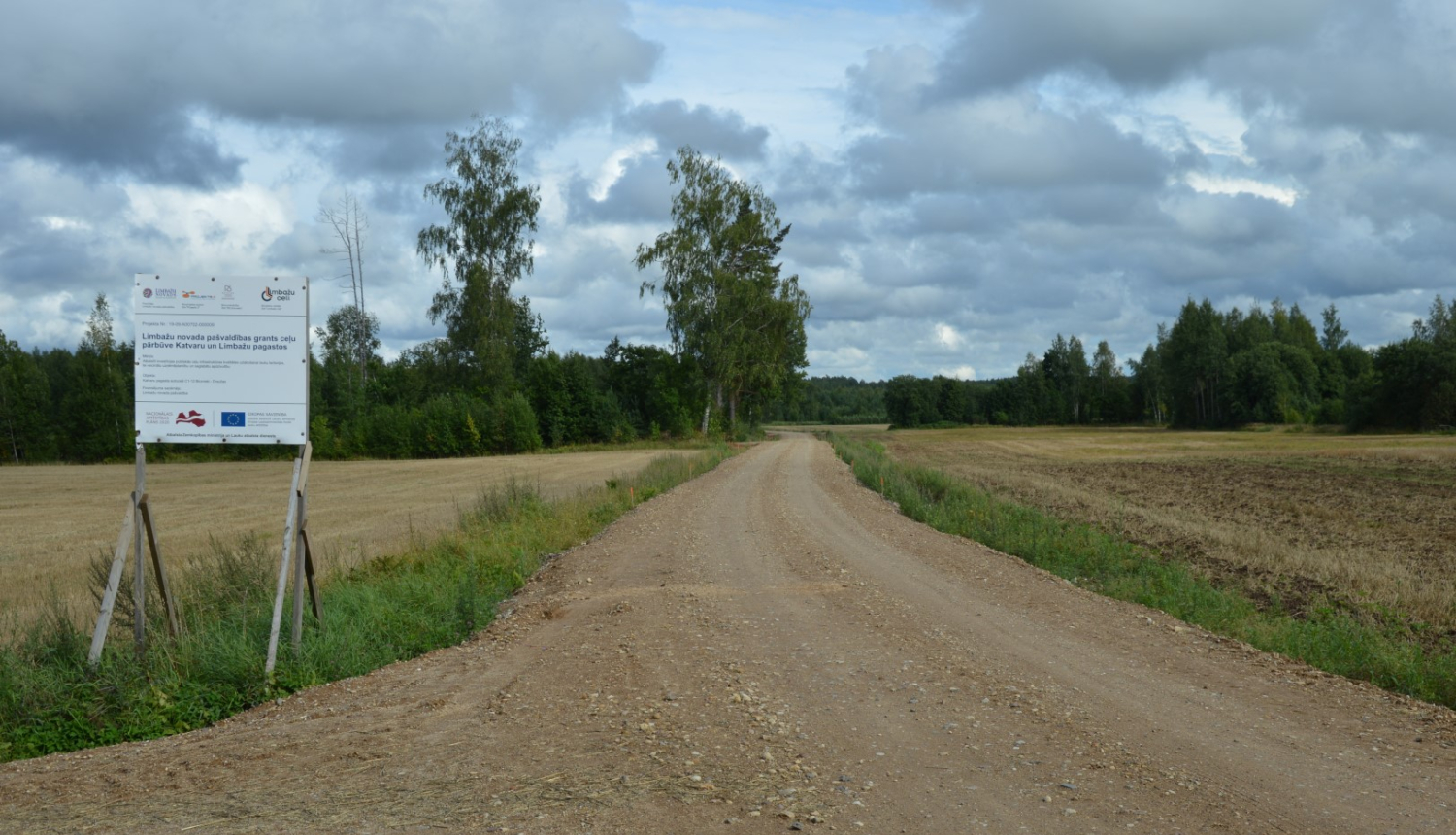 Katvaru pagastā noslēgusies autoceļa “Birznieki – Draužas” pārbūve