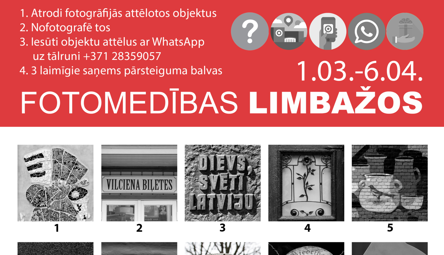 Aprīļa sākumā noslēdzās aizraujoša foto orientēšanās spēle “Fotomedības Limbažos”