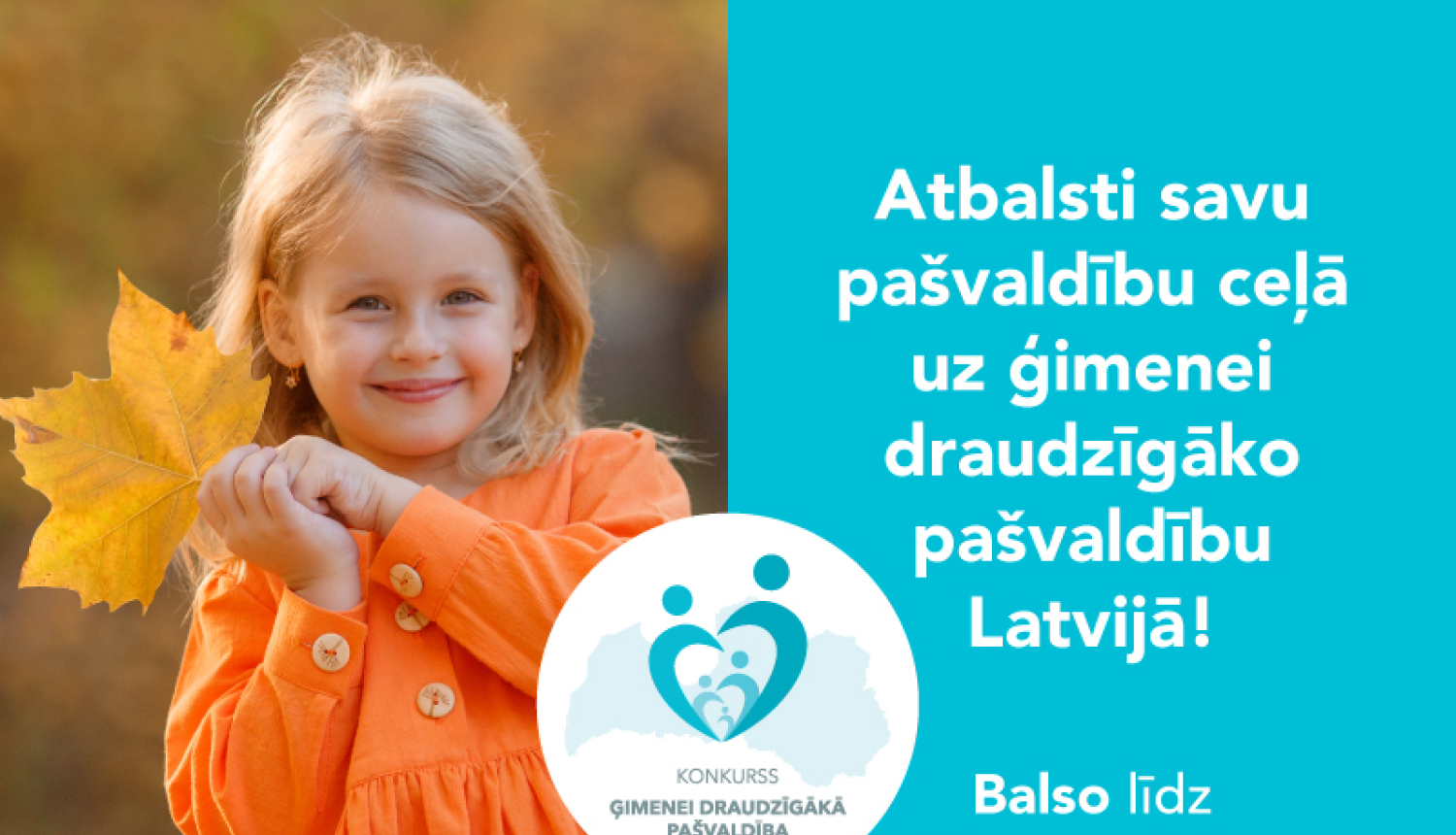 Aicinām balsot par Limbažu novadu kā ģimenei draudzīgāko pašvaldību