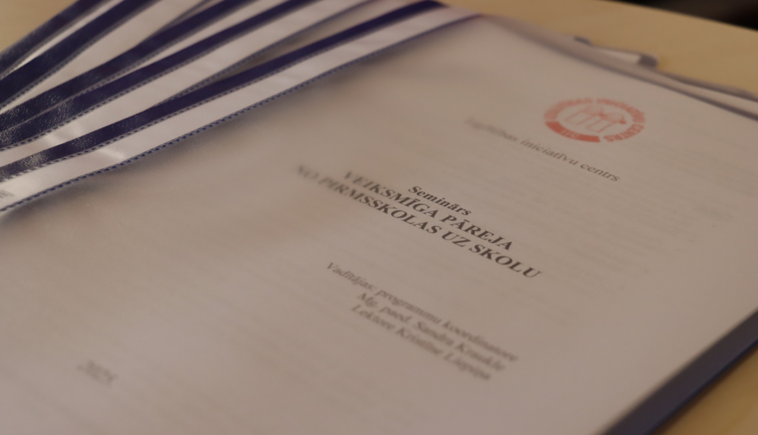 Pedagogi piedalās profesionālās pilnveides kursos “Veiksmīga pāreja no pirmsskolas uz skolu”