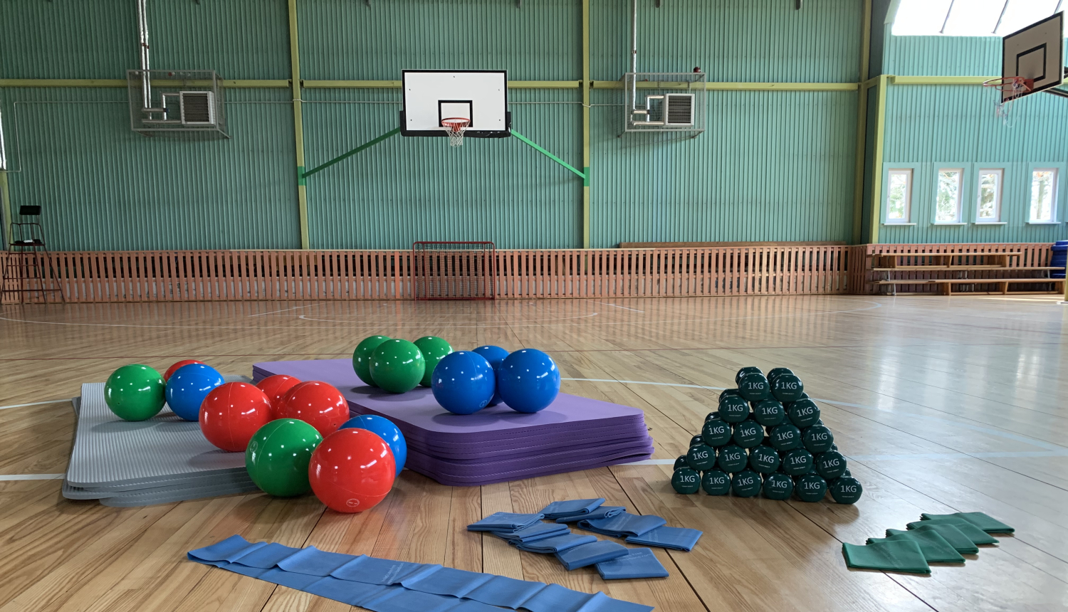 Jauns sporta inventārs, arī pagastos!