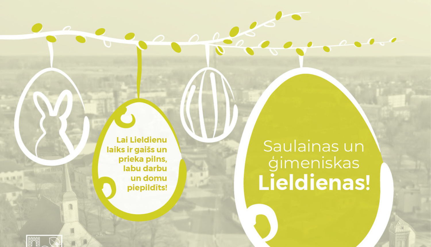 Saulainas un ģimeniskas Lieldienas!