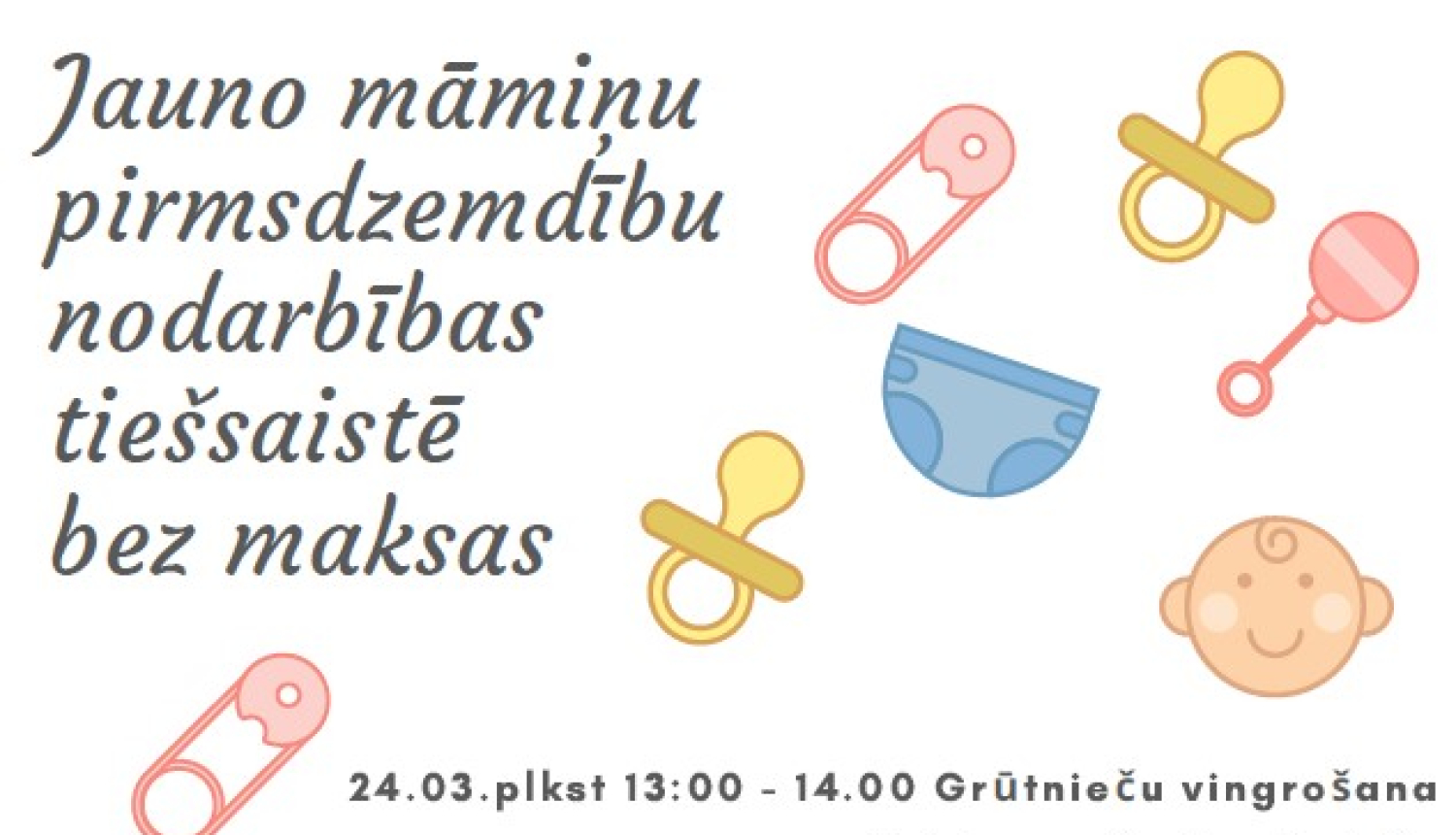 Jauno māmiņu pirmsdzemdību nodarbības tiešsaistē!