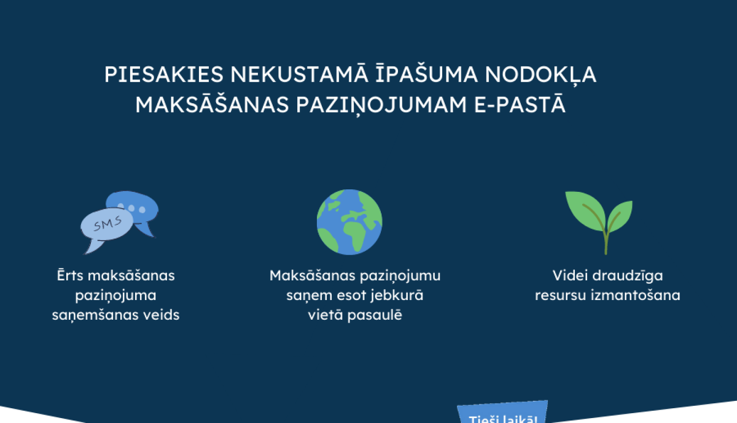3 iemesli, kāpēc saņemt nekustamā īpašuma nodokļa maksāšanas paziņojumu elektroniski