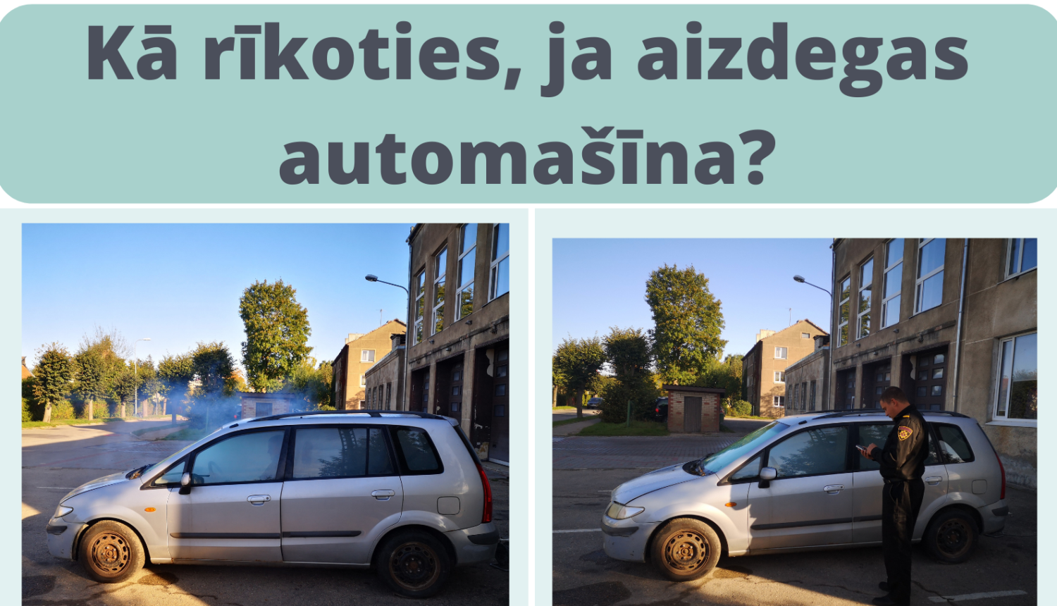 Katru gadu Vidzemē vairāk nekā 70 transportlīdzekļos izceļas ugunsgrēks