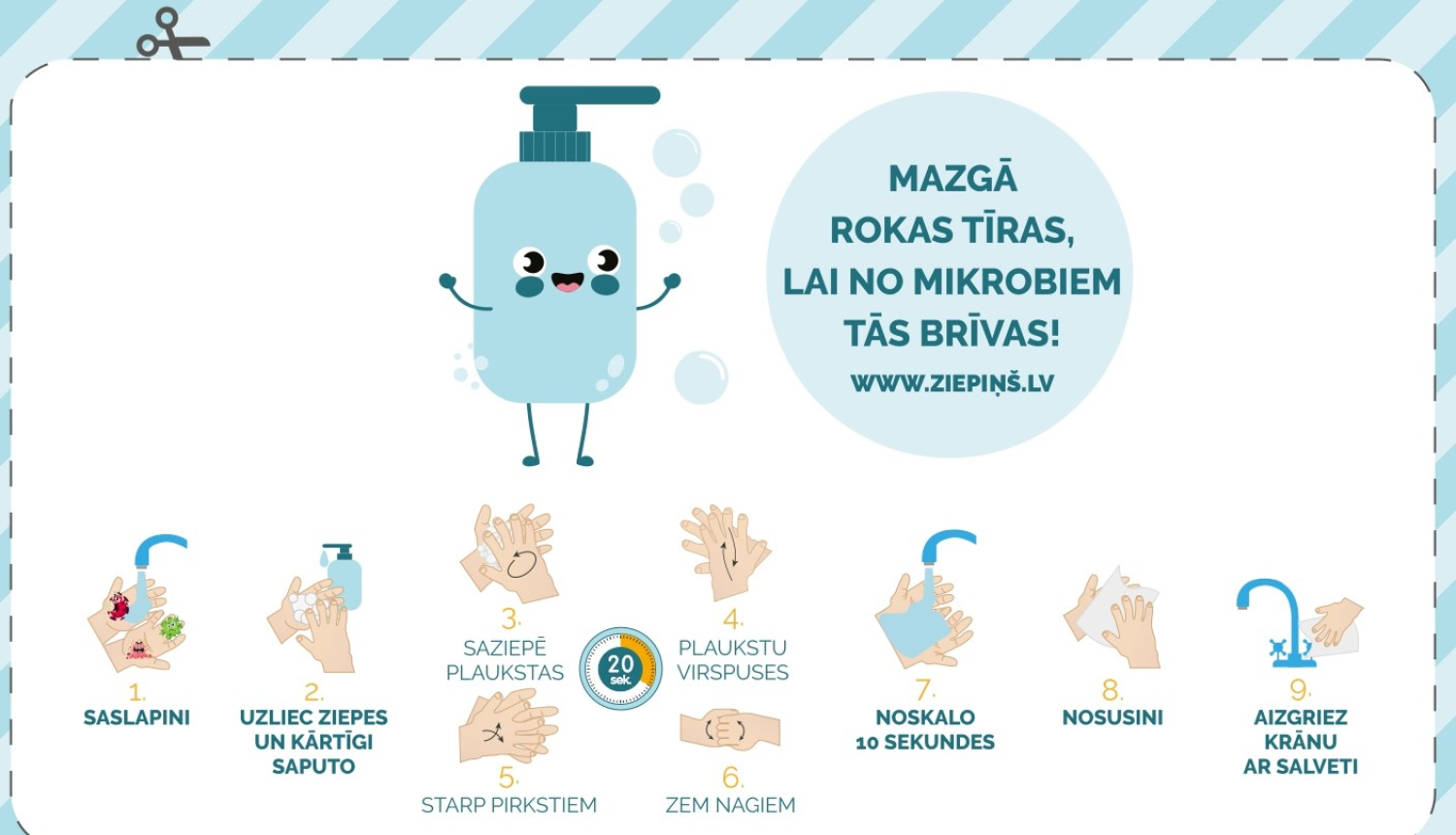 15. oktobris Vispasaules roku mazgāšanas diena