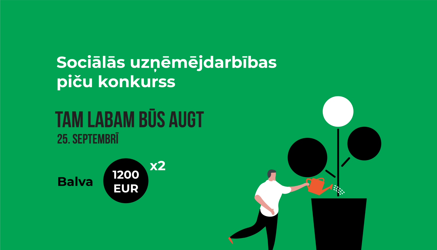 Aicina pieteikties sociālās uzņēmējdarbības ideju un projektu konkursam