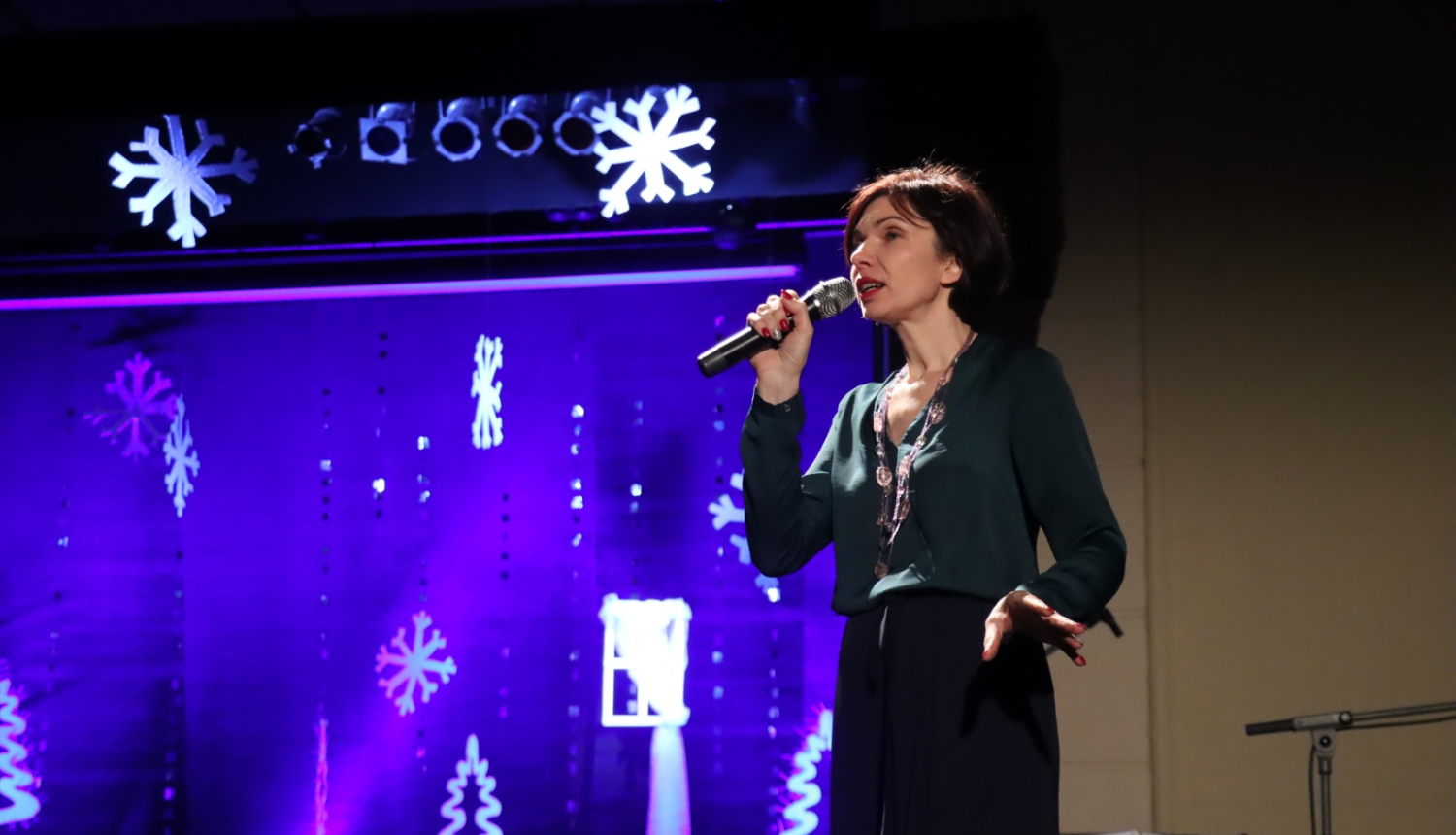 koncerts "Baltajā putenī"