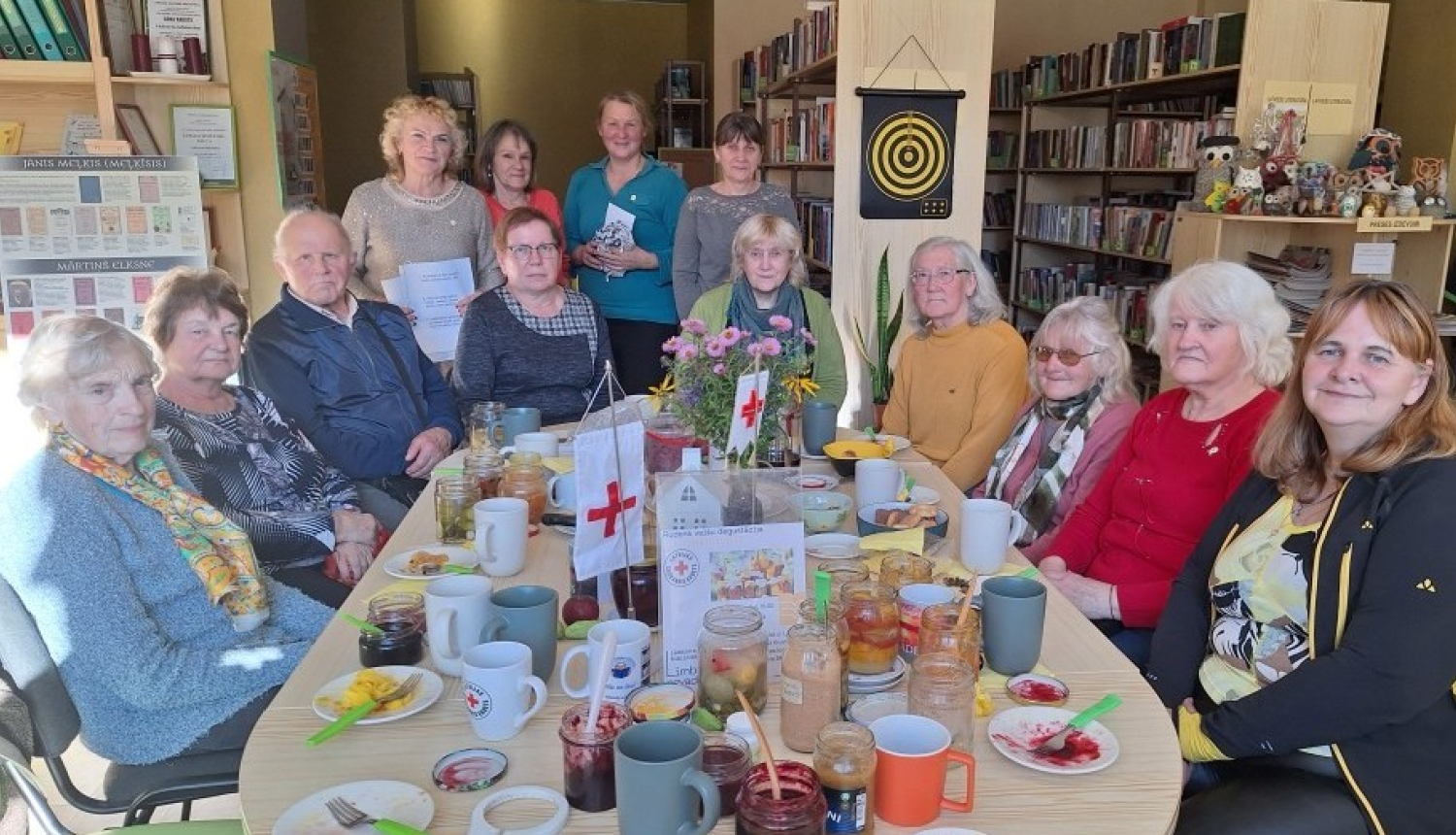 bibliotēkas tikšanās