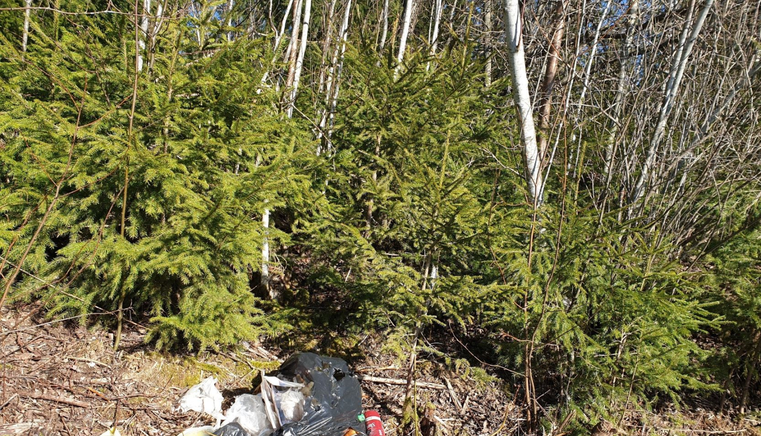 Nelegāla atkritumu izmešana ir atklājama un sodāma