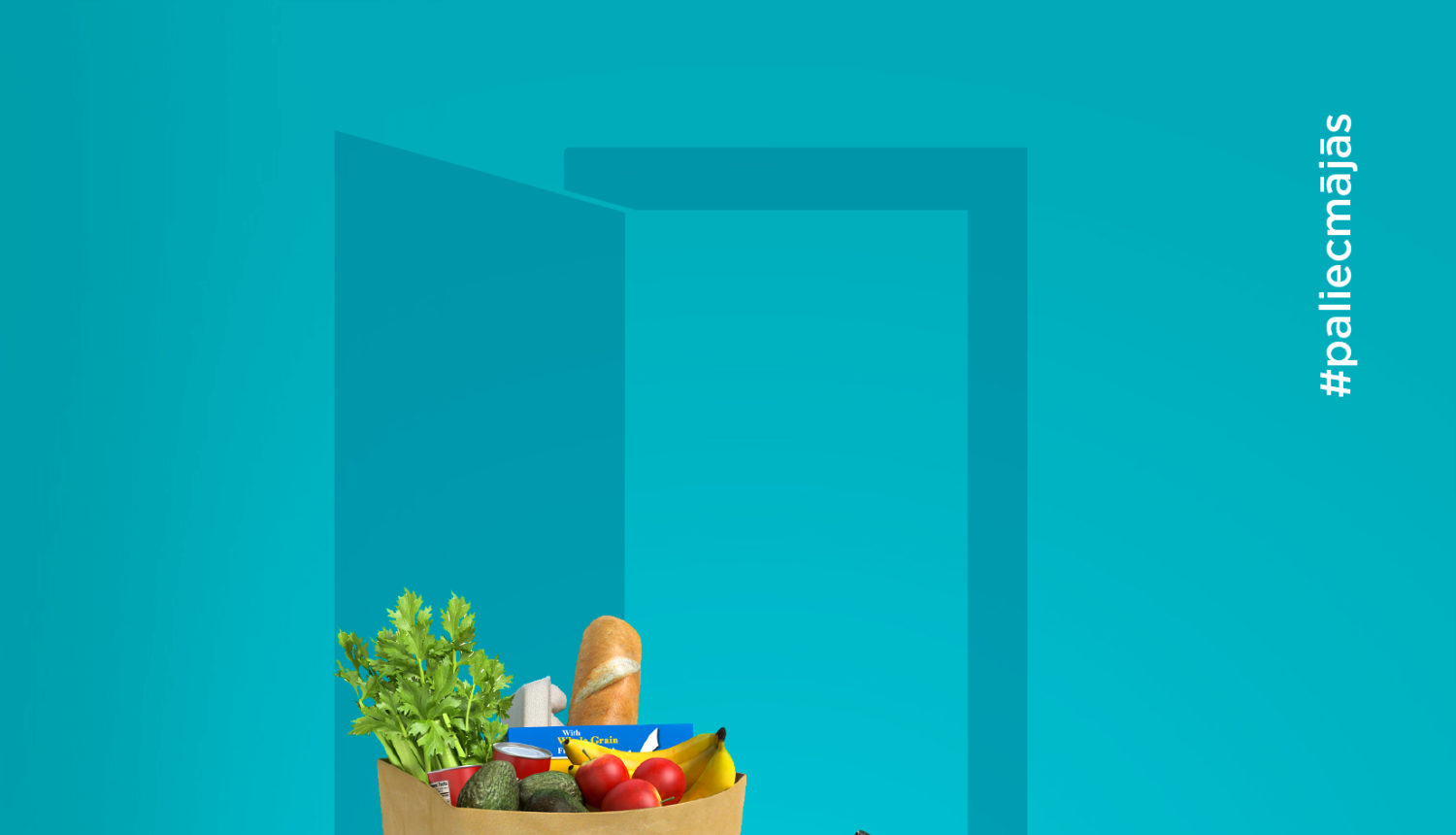 Izveidota brīvprātīgo kustība #paliecmājās