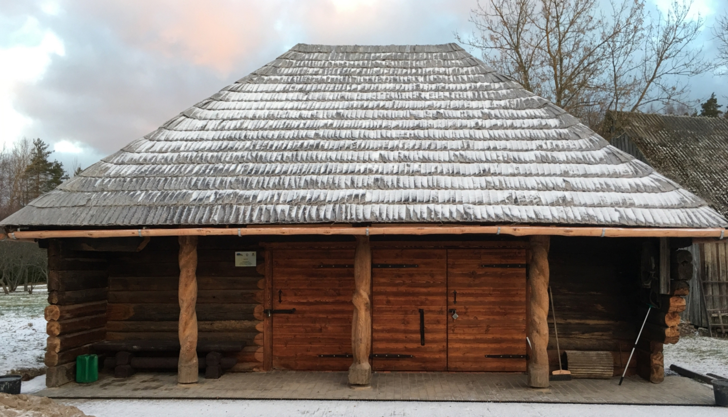 Noslēgusies Baumaņu Kārļa Viļķenes pamatskolas klēts ēkas pārbūve